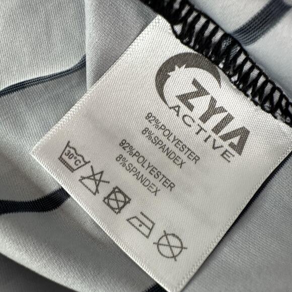 Zyia Active Tank Top Womens 3XL Black Gray Camo Racerback Lightweight Athletic - Picture 6 of 10